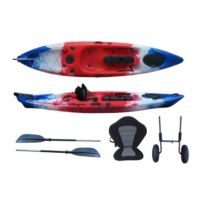 China LLDPE / UV Resistant Sit On Paddle Top Plastic Canoe Fishing BLUE OCEAN KAYAK Kayak for sale