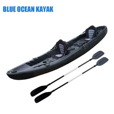 China BLUE OCEAN KAYAK LLDPE/UV Sit On Top Heavy Duty Cheap Tandem Kayak TN-09D for sale