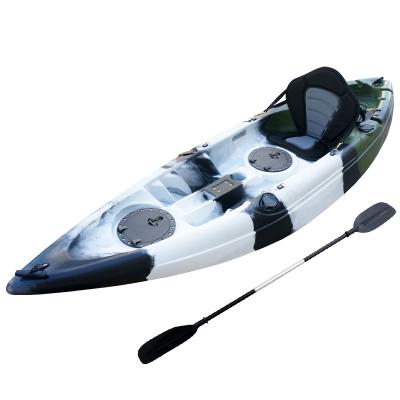 China LLDPE/UV Sit On Top Fishing Heavy Duty OCEAN BLUE KAYAK 9FT Single Kayak for sale