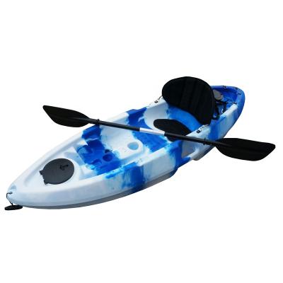 China OCEAN BLUE KAYAK LLDPE/UV Heavy Duty Single Seat Kayak Single Seat Fishing Kayak BOK-001 for sale