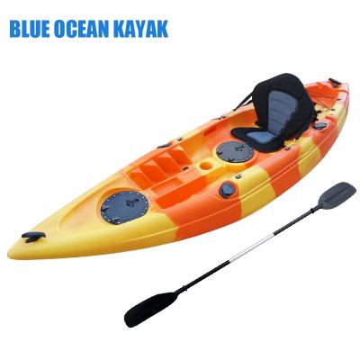 China LLDPE / UV Resistant Single Ocean Fishing BLUE OCEAN KAYAK Kayak Boat for sale