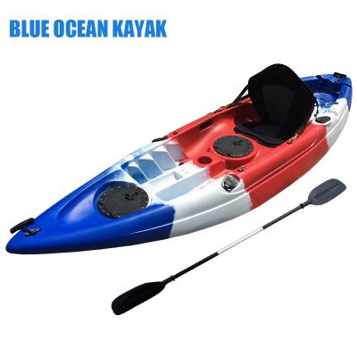 China LLDPE/UV Resistant Factory Direct Sale 9ft Cheap Single Fishing Kayak for sale