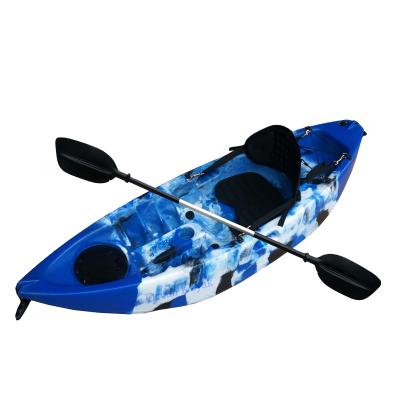 China Blue LLDPE/UV Blue Ocean Kayak 1.8m Single Kayak For Kids/Resistant Single Sit On Top Kayak For Kids for sale