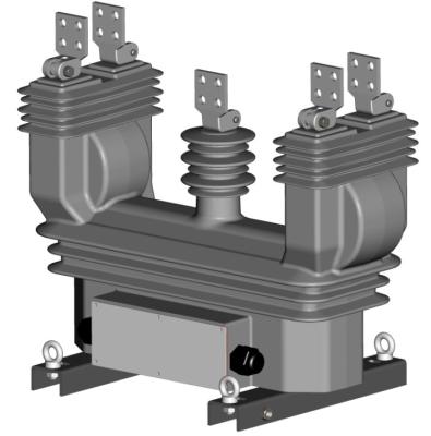 China Overhead Pole Mounted 12kV 1000A Primary Metering Unit 2CT for sale