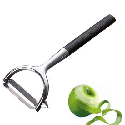 China Durable Durable Zinc Alloy Y Vegetable Peeler Fruit Peeler With Non Slip To Handle Fast Manual Avocado Potato Peeler for sale