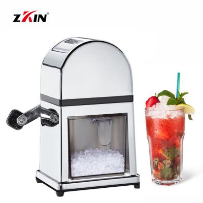 China eco-friendly manual ice crusher/zinc alloy ice crusher machine/block ice crusher machine for sale