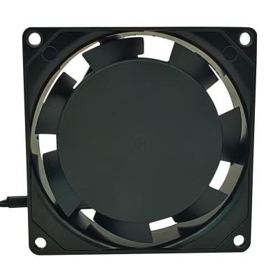 China Quiet Quiet 80mm 80*80*25mm 110V Electric Axial Fan 220V Cooling AC Fan For Display Kiosks Aquarium Chicken Cages Industrial Tooling for sale