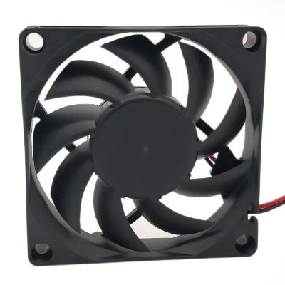 China 7015A 12V DC Fan 70mm BLDC Silent Car Fan Axial Fan for sale