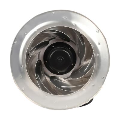 China 400mm Silent Industrial DC Impeller Blowing Cooler Purifier Rear Centrifugal Fan for sale