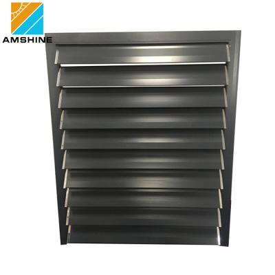 China Modern Aluminum Metal Frame / Canopies Electric Window Shutters Blinds Manual Style Windows for sale