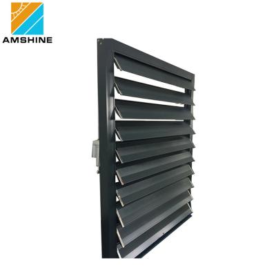 China Modern Outdoor Adjustable Alloy Shutter Horizontal Sun Shade Prefabricated Aluminum Fixed Canopies for sale