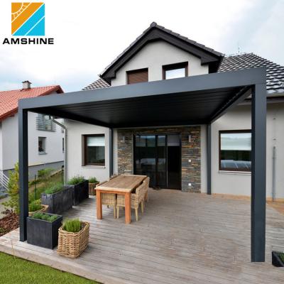 China Outdoor residential buildings patio garden canopy roof pergolas and gazebos for cafe/restaurant for sale