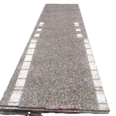 China Exterior Guangxi Granite15mm 20mm Thickness Modern Hot Red Natural Granite Cobblestone Outdoor Steps for sale