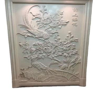 China Modern Natural Marble Finish Custom Carved Mosaic Tile Arch for sale