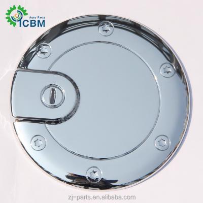 China With 3M High Quality Tape Chrome Fuel Tank Gas Filler Door Cap Cover for sale