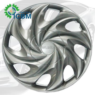 China Universal ABS Car Rim Cover Silver Chrome Car Wheel Cap Finishing All Cars 13 14 15 16 Inch Car Plastic Wheel Cover for sale