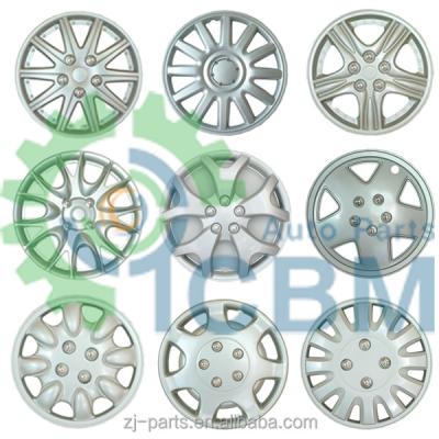 China ABS Car Wheel Covers Trim PP Material ABS Chrome Silver 13 14 15 16 Inch Car Plastic Wheel Cover for sale