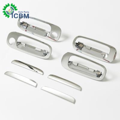 China Car Accessories Exterior ABS Chrome Material Car Door Handle Covers For Ipsum 1996-1998 for sale