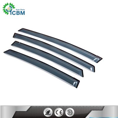 China Hot Selling PMMA Acrylic Sun Visors Roll Up Shield Deflector Guard Mold Window Sun Shades External Car Spare Parts For PRIUS V 14-15 for sale