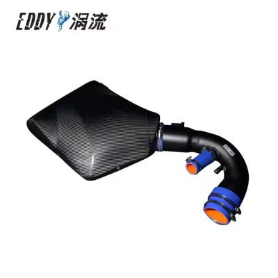 China High Flow Washable Reusable Carbon Fiber Air Intake For FORD Mustang GT for sale