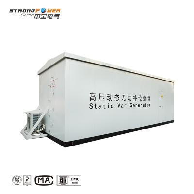 China SVC Manufacturer High Voltage Dynamic Reactive Electrical Spot Compensation Device for sale