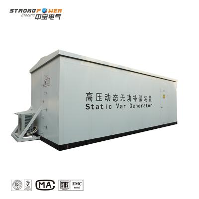 China SVC Manufacturer High Quality High Voltage Dynamic Reactive Electric Spot Compensation Device for sale