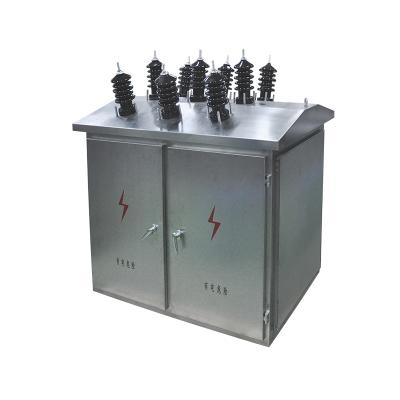 China Reduce Line Loss Post Mounted Filter Higher Quality, Single Phase 50hz Reliability 1200 Kvar Capacitor for sale