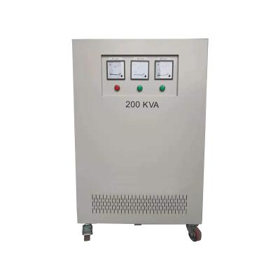 China SVC 40kva 300 KVA Three Phase Solid State Automatic Voltage Regulator Stabilizer Servo Controlled for sale