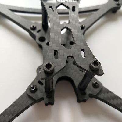 China China supply high strength packing drone bracket carbon particle board cutting drone frame parts for sale