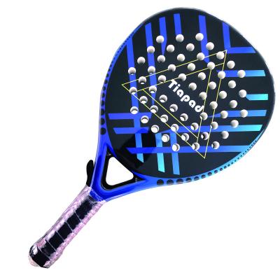 China 2022New Design Durable Carbon Fiber Padel Racket For Padel Tennis Racket Sports Custom Padel Tennis Racket For Court for sale