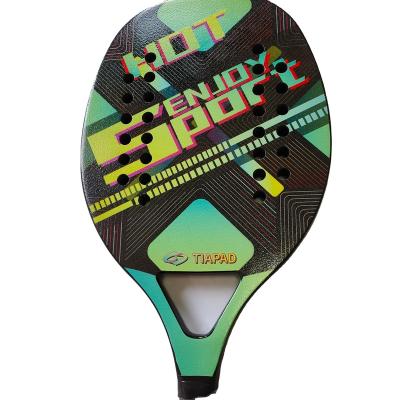 China Sports Forming Full Carbon 3k 12k 18k Custom Design Full Carbon Fiber Beach Casual Tennis Racket Good for sale