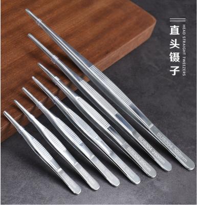 China Durable 304 Stainless Steel Surgical Instrument Medical Forceps Dental Tweezers for sale