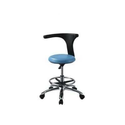 China Metal dental equipment best price and hot sale dental assistant chair with armrest dental stool for sale