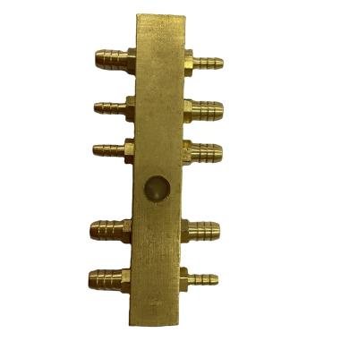 China According to the product factory direct low price hot selling chair accessories parts brackets dental connector metal copper multipassage for sale for sale