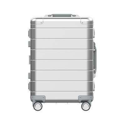 China Original Original Xiaomi Aluminum Alloy Trolley Suitcase 2 Metal Magnesium Magnesium Wheel 20 Inch Boarding Box Luggage for sale