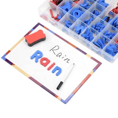 China Magnetic Letters Toys For Student 208 Pieces Customized EVA Magnetic Student Education Alphabet Letters Toys For for sale