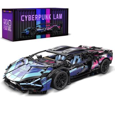 China Legoi Hot Sale Non-Toxic Eco-Friendly Non-Toxic Kids Toys RC Car 4WD Electric Remote Control Building Lamborghin Supercar Building Gift For Kids for sale