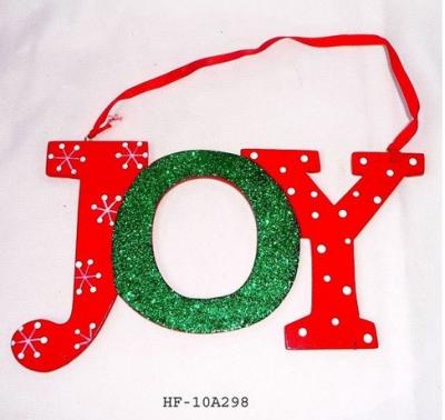 China Christmas Words Wall Decoration,  door hanger , holiday gifts for sale