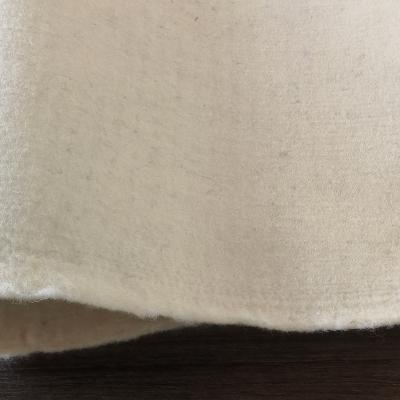 China 100% Sustainable Woolwoolen Wool Felt Fleece Fabric For Winter Coat for sale