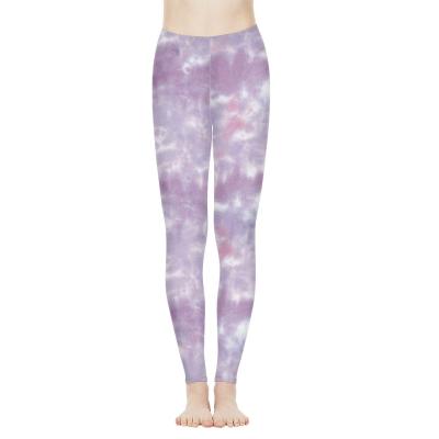 China Wholesale New Design Yoga Wear Breathable Tie-Dye Polynesian Printed Legging Women's Pants Outdoor Sports For Stretching Fitness for sale