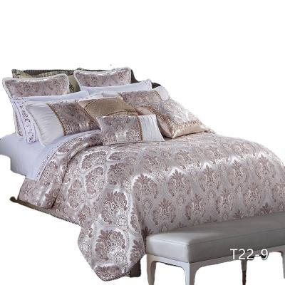 China Nondisposable KOSMOS Bedding Jacquard Fabric Bedding Set Comforter Set for sale