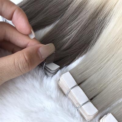 China Water Wave 2024 New Arrival Invisible Seamless Tape Hair Top Quality Russian Cuticle Hair Extensions Injected Tape in Human Hair Extensions for sale