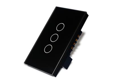 China 0.2W 3 Gang Smart Light Switch / Home Automation Light Switches Low Power Consumption for sale