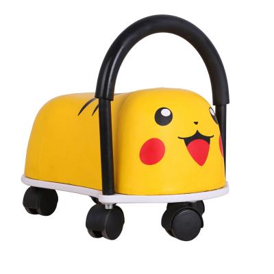 China 2021 Hebei Factory Plastic Toy Cheap 5 Wheel Mechanical Ride On Children Balance Swing Car for sale