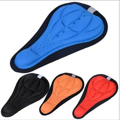 China Bicycle Parts Single Bicycle Saddle Cycling Seat Mat Comfortable Cushion Soft Seat Cover For Bike Cushion for sale