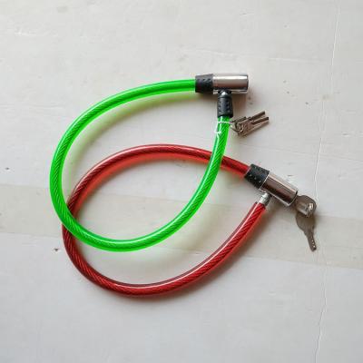 China Bicycle Bicycle Lock Ring Lock Steel Bar Steel Wire Soft Lock for sale