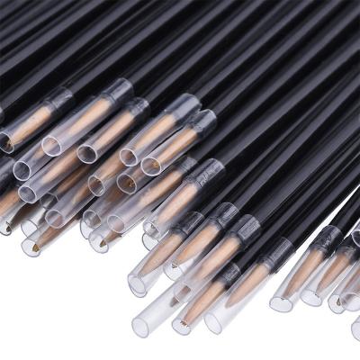 China Best Beauty Makeup Tools Online Wholesale Eyeliner Tilt Eyeliner Brush With Curve Head for sale