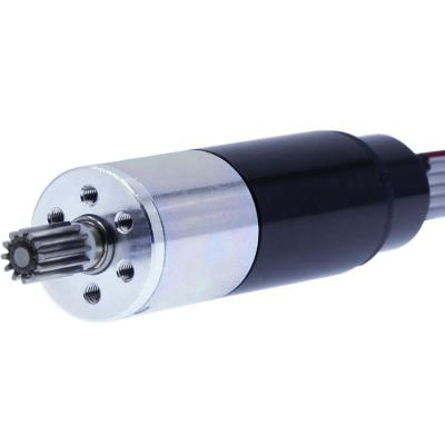 China Totally Enclosed Customized Low Speed ​​Rpm 16mm Brush DC 12v Motor With Code for sale