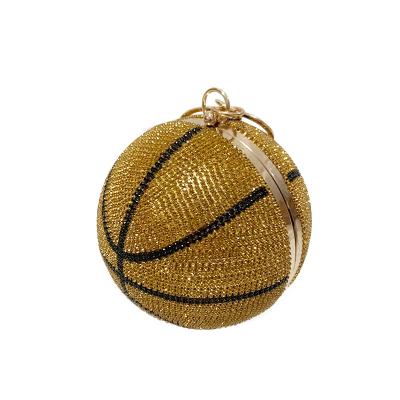 China Latest Hot Selling Fashion Bag Chain Ball Shape Purse Gold Tassels Chain Shoulder Bags Cross - Body Bag With Chain Tassels for sale