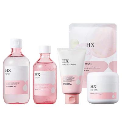 China Korean Skin Care Products OEM&ODM Private Label Cosmetics Whitening Moisturizing Skin Care Set for sale